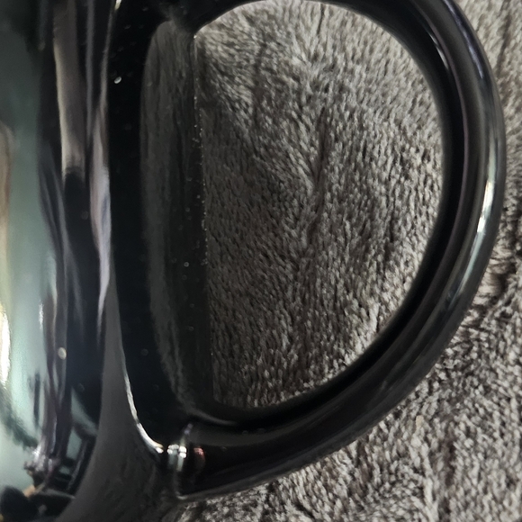 DISNEY STORE I LOVE MICKEY MOUSE COFFEE MUG CUP BLACK/GOLD - Picture 3 of 7